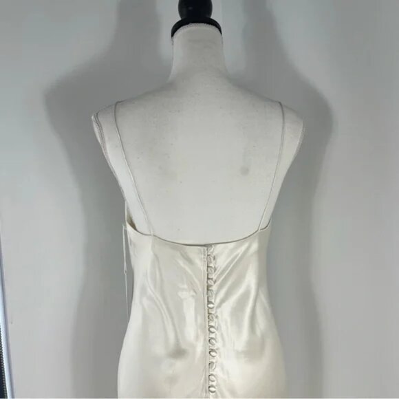 Reformation Tullamore silk maxi wedding dress - Picture 6 of 8